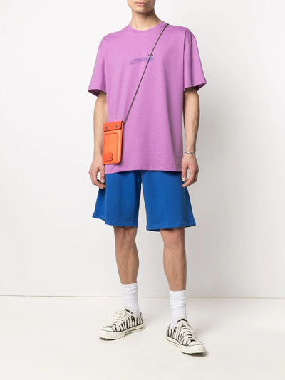 MSGM slogan-print T-shirt outlook