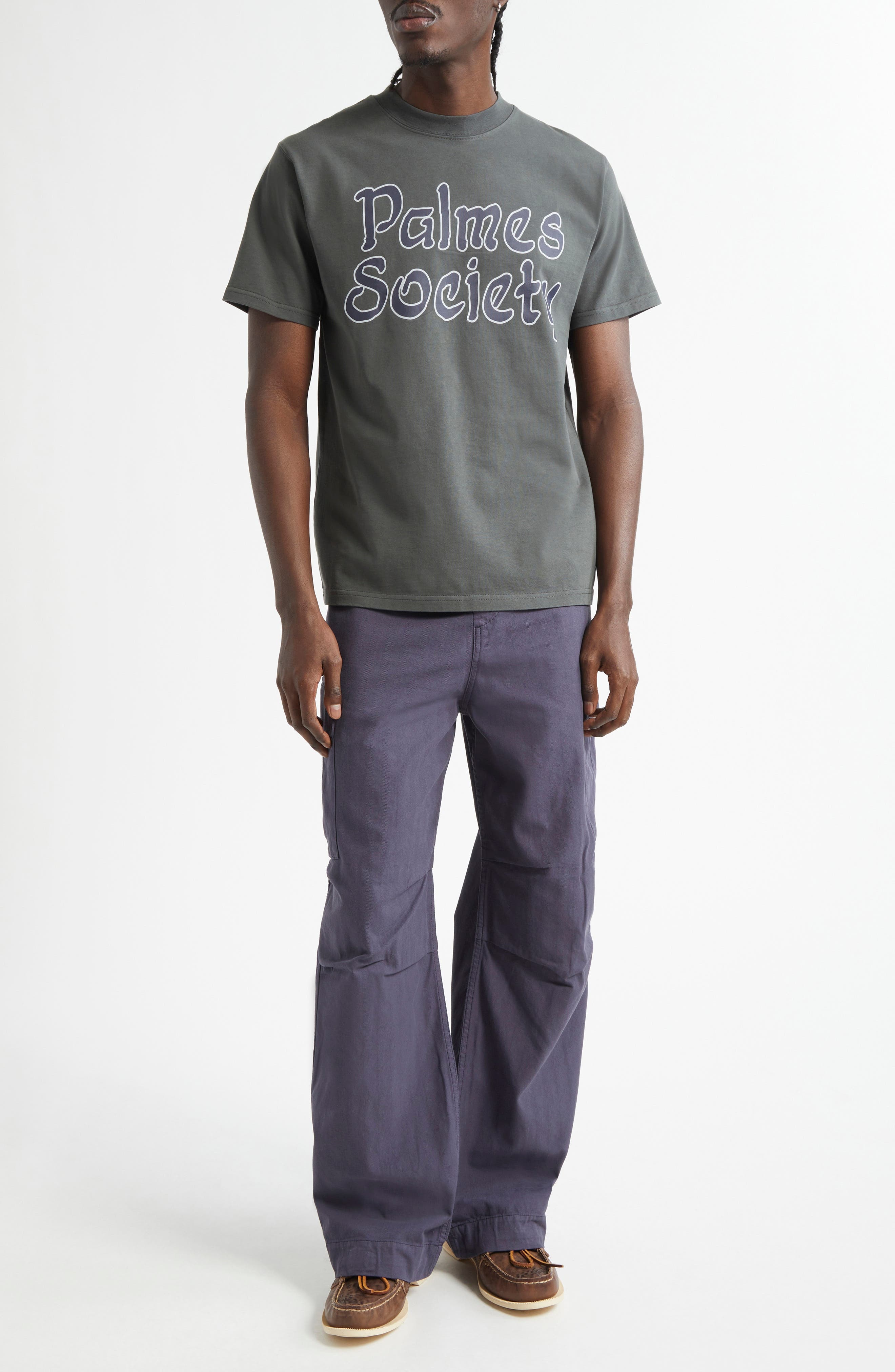 PALMES Society Graphic T-Shirt in Charcoal at Nordstrom - 2