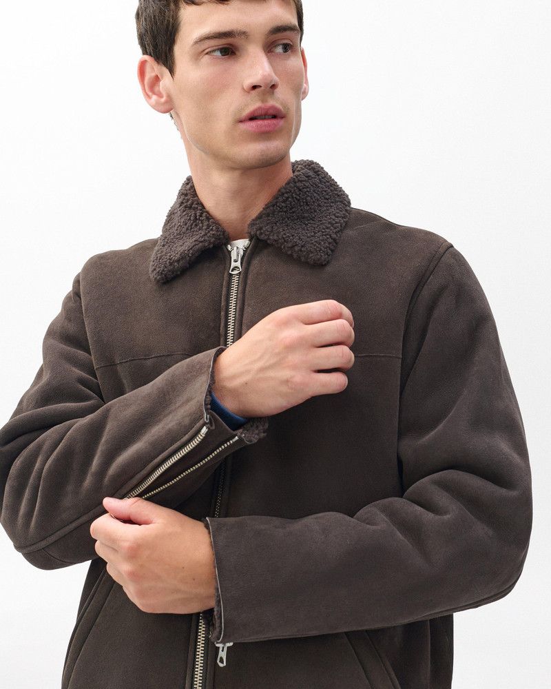 Trent Lamb Shearling Jacket 4