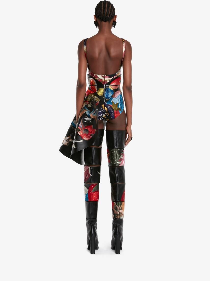 Women's Hieronymus Bosch Bodysuit in Multicolor - 4