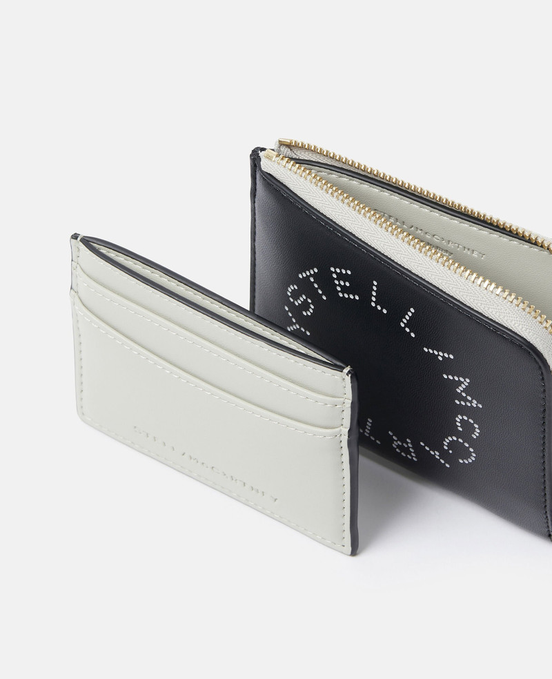 Stella McCartney Logo Zip Cardholder outlook
