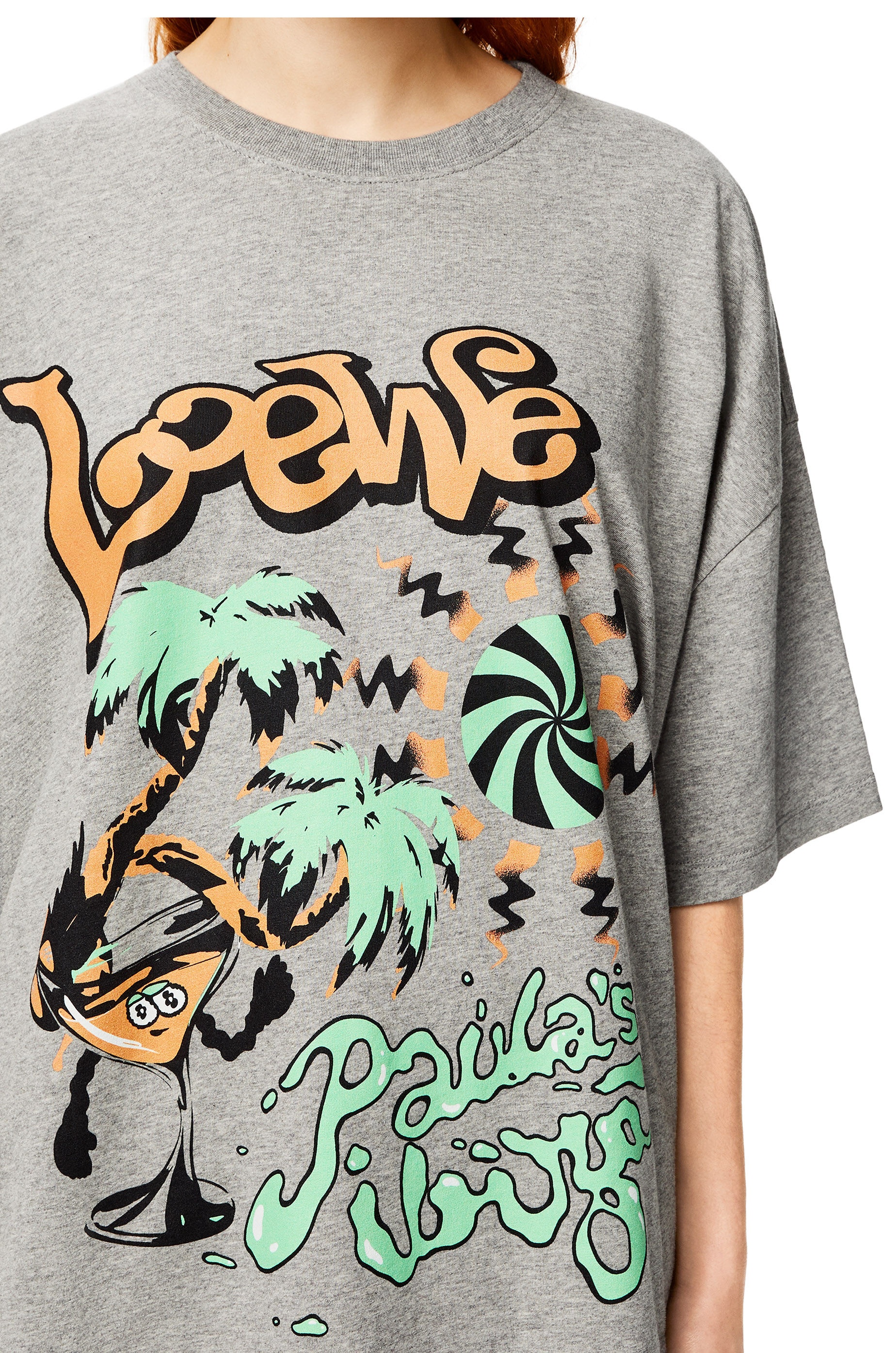 LOEWE cocktail T-shirt in cotton - 5