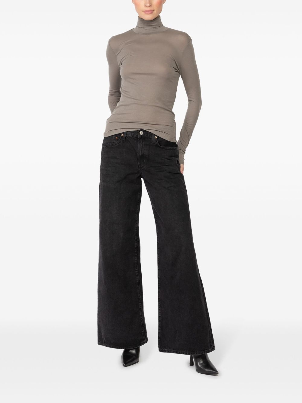 turtleneck t-shirt - 2