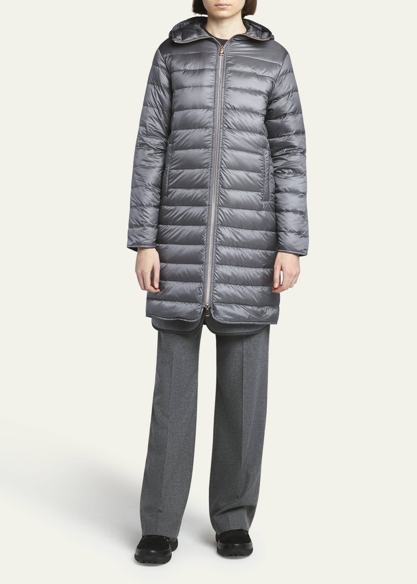 Bonrepos 3-in-1 Cashmere-Blend Long Coat - 2