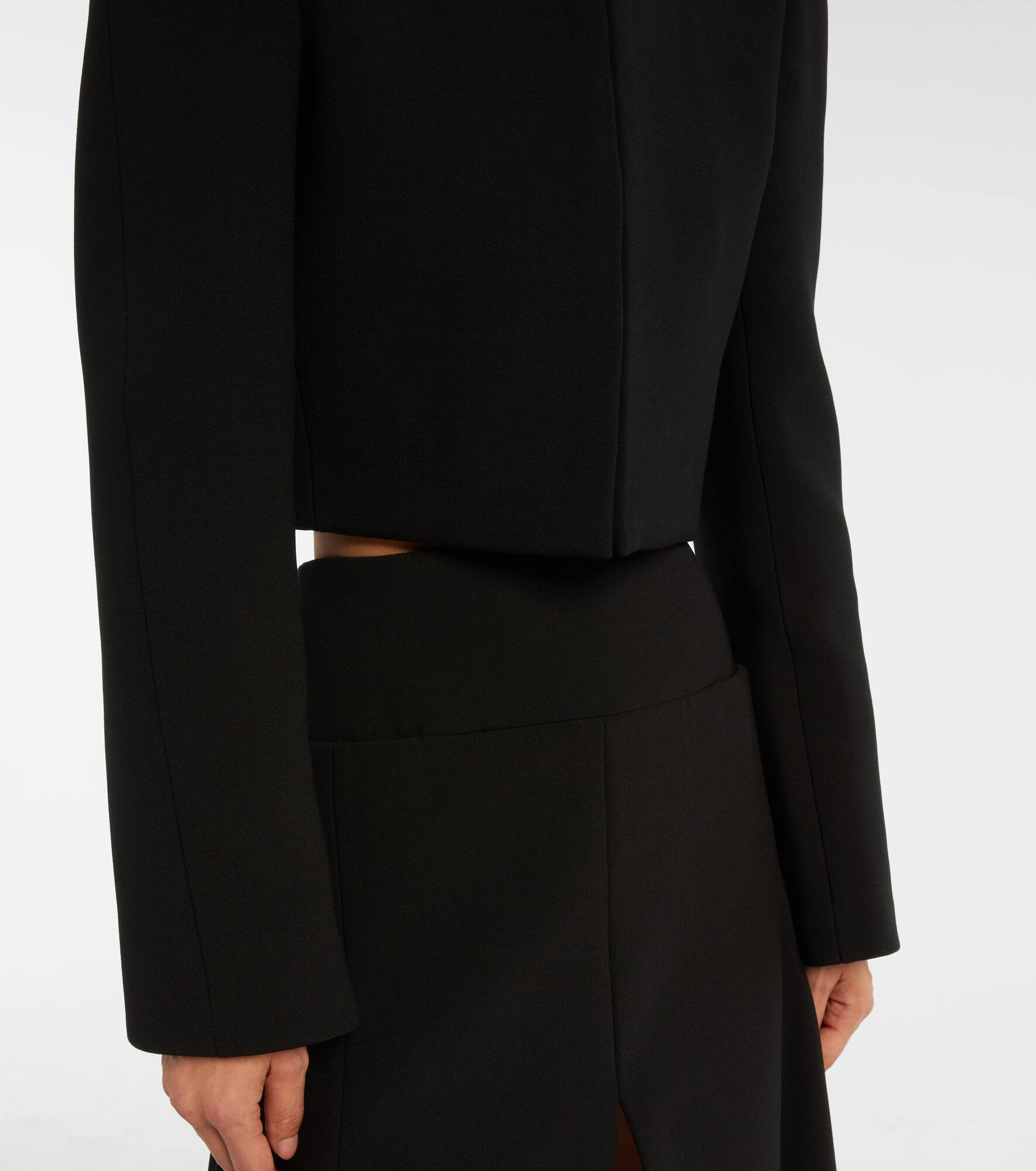 Cropped jacket - 5