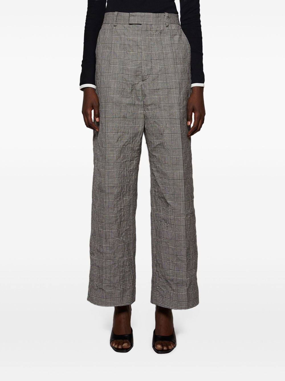 checked trousers - 3