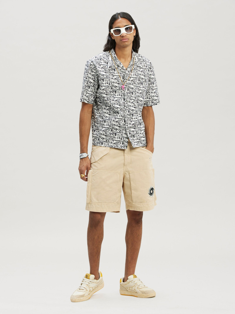 Palm Angels Tornado Cargo Shorts outlook