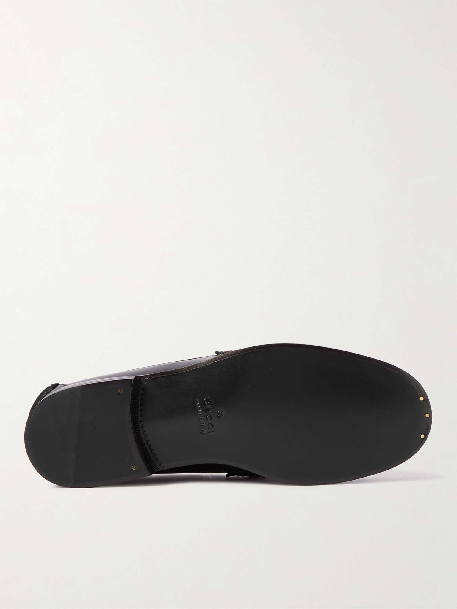 Logo-Embellished Leather Loafers - 7