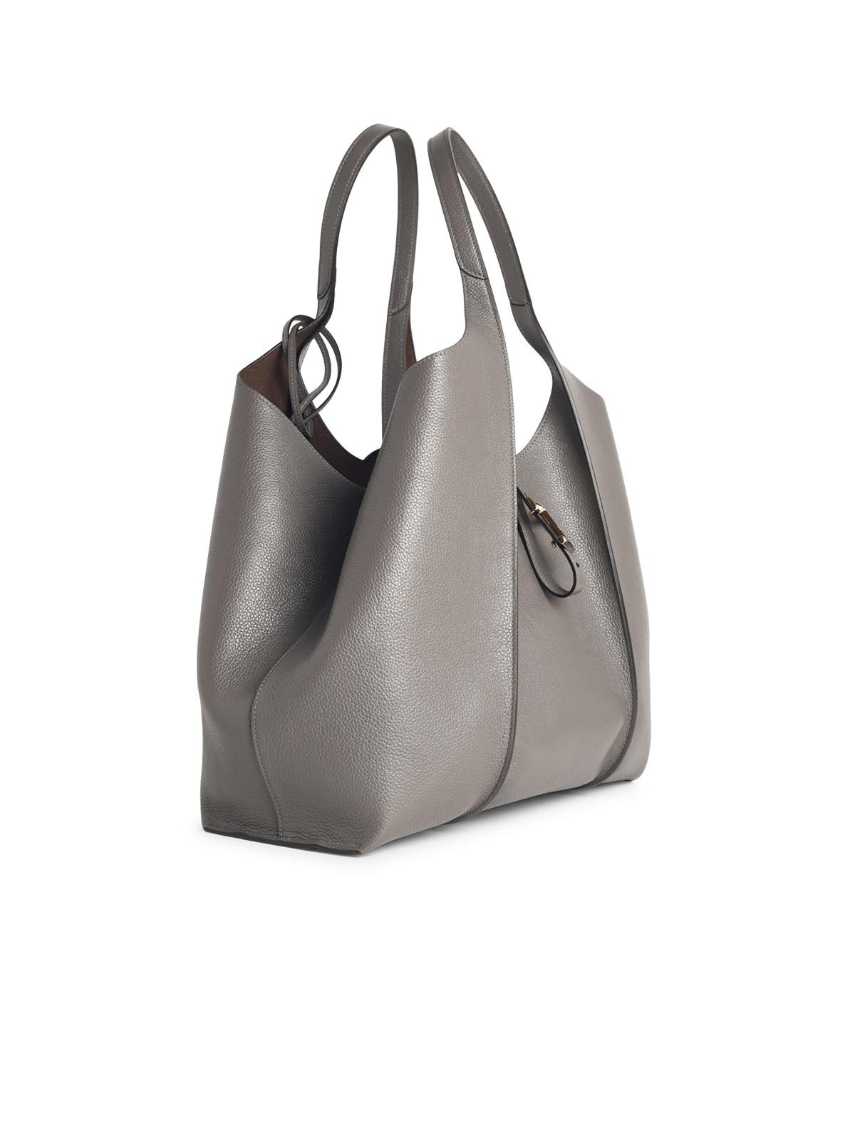 Tod's Gray Leather Bag Women - 2