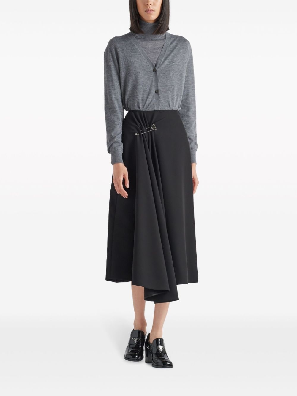 roll-neck cashmere jumper - 2