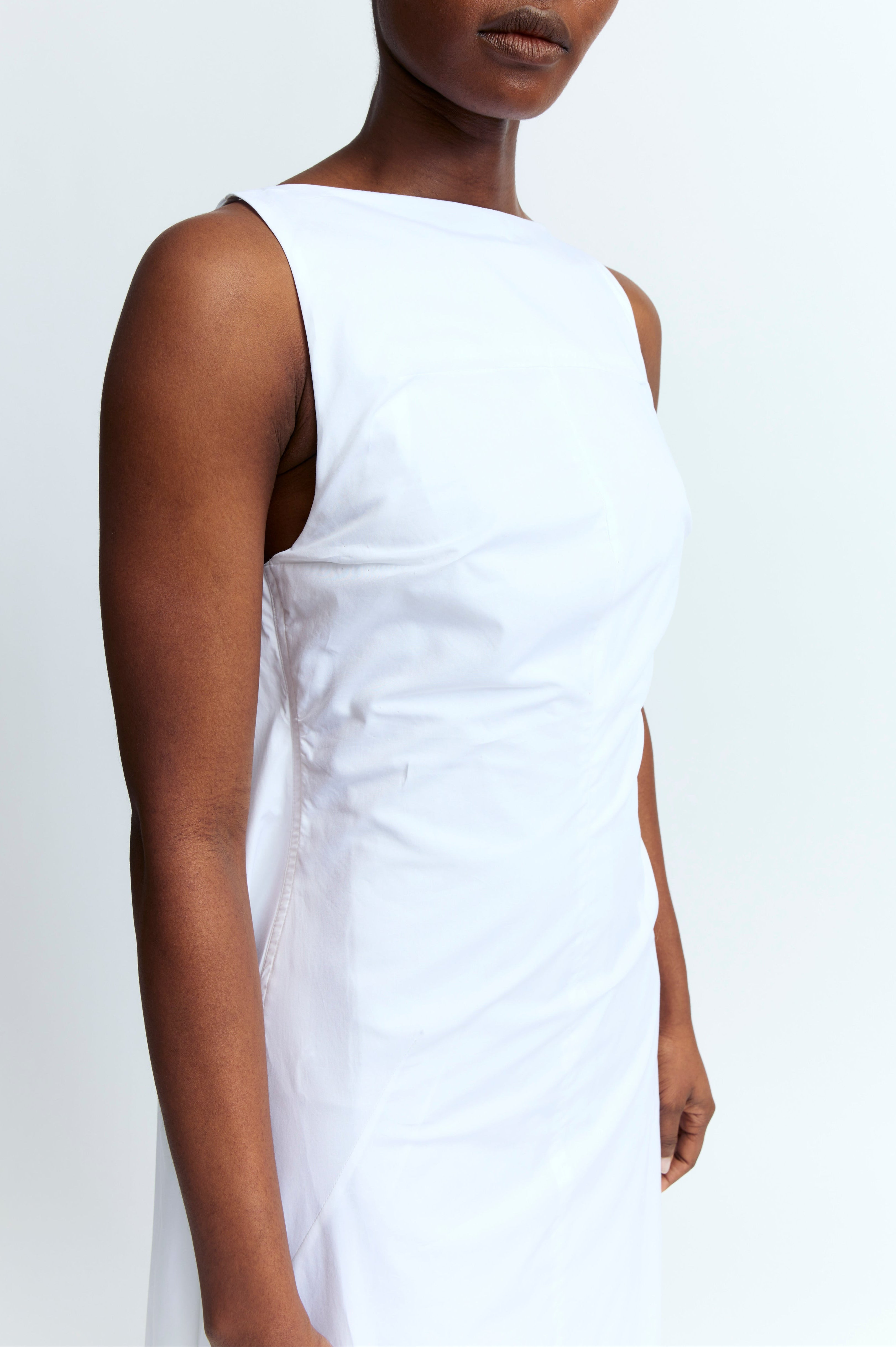 ELIDE DRESS IN POPLIN - 5