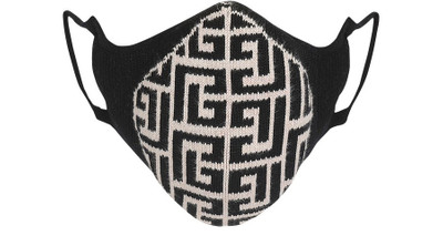 Balmain Cotton mask with Balmain logo outlook