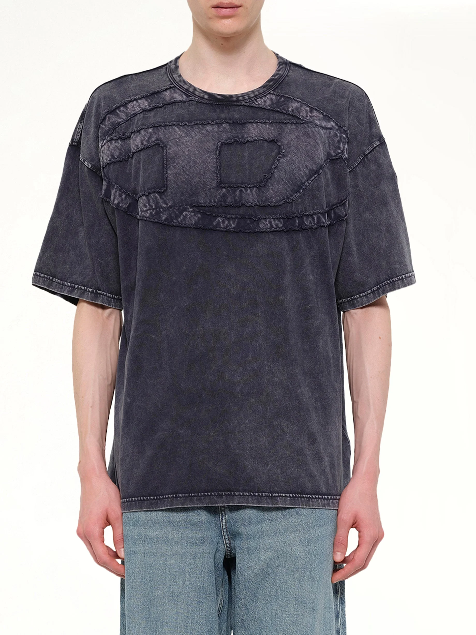 T-BOXT-DEN T-Shirt in Blue - 1