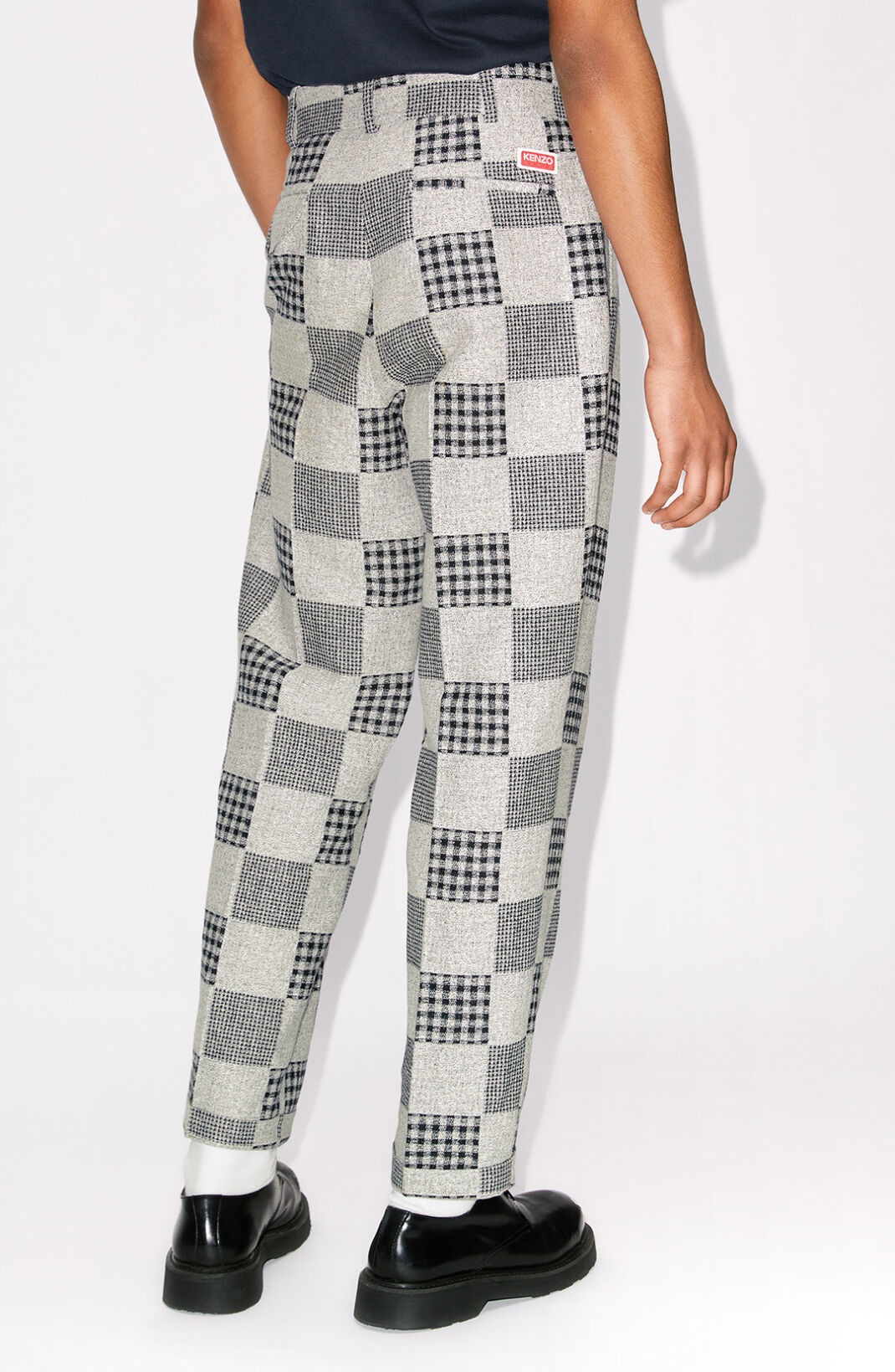'Patchwork' tailored trousers - 5