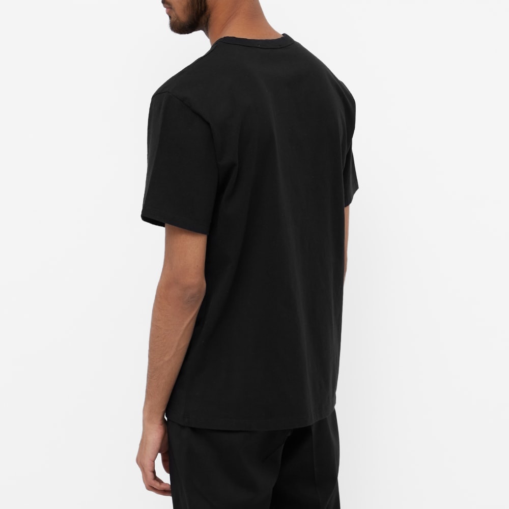 Maison Kitsuné Navy Fox Patch Classic Pocket Tee - 4