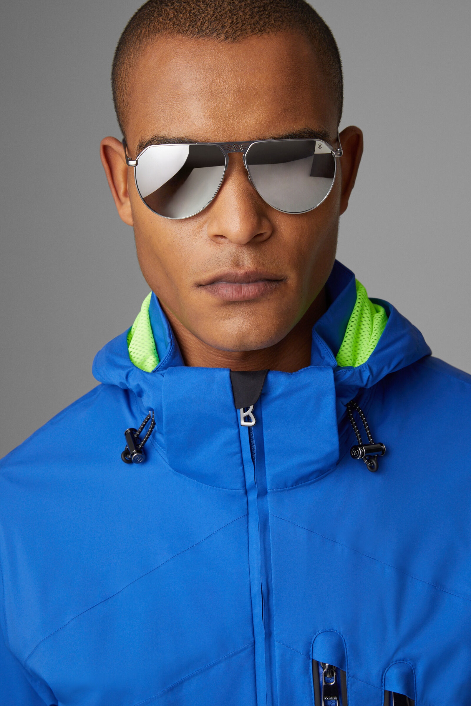 Thameo Functional jacket in Royal blue - 5