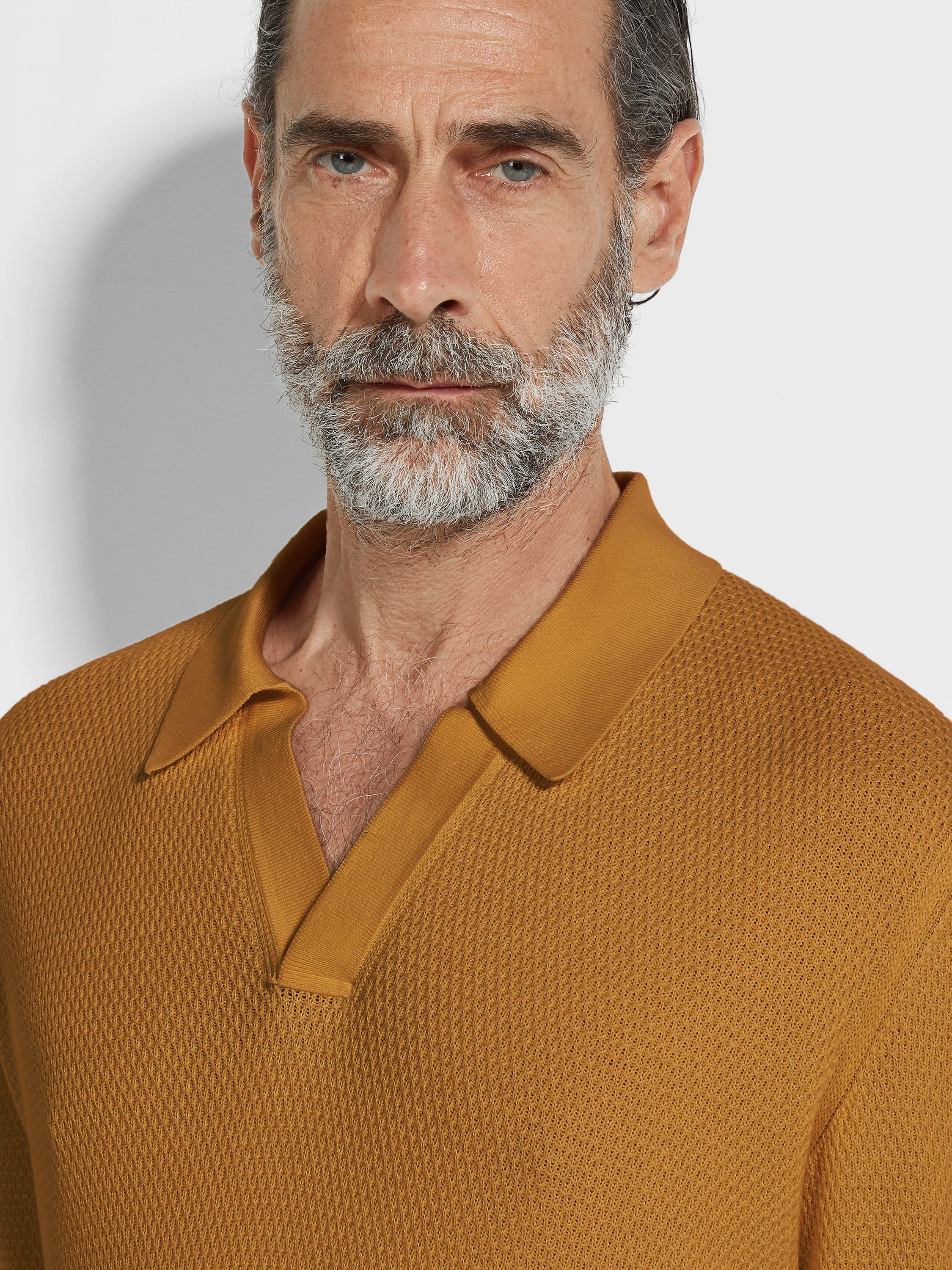 OCHRE PREMIUM COTTON POLO SHIRT - 2