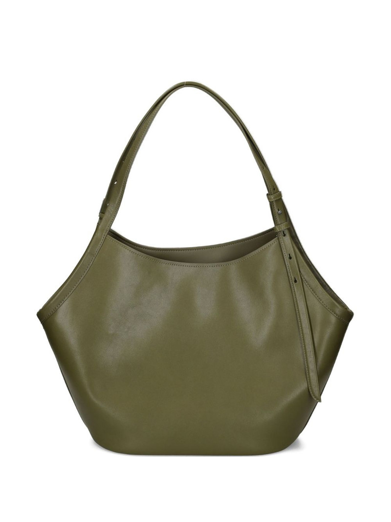 Deco Tulip leather tote bag 1