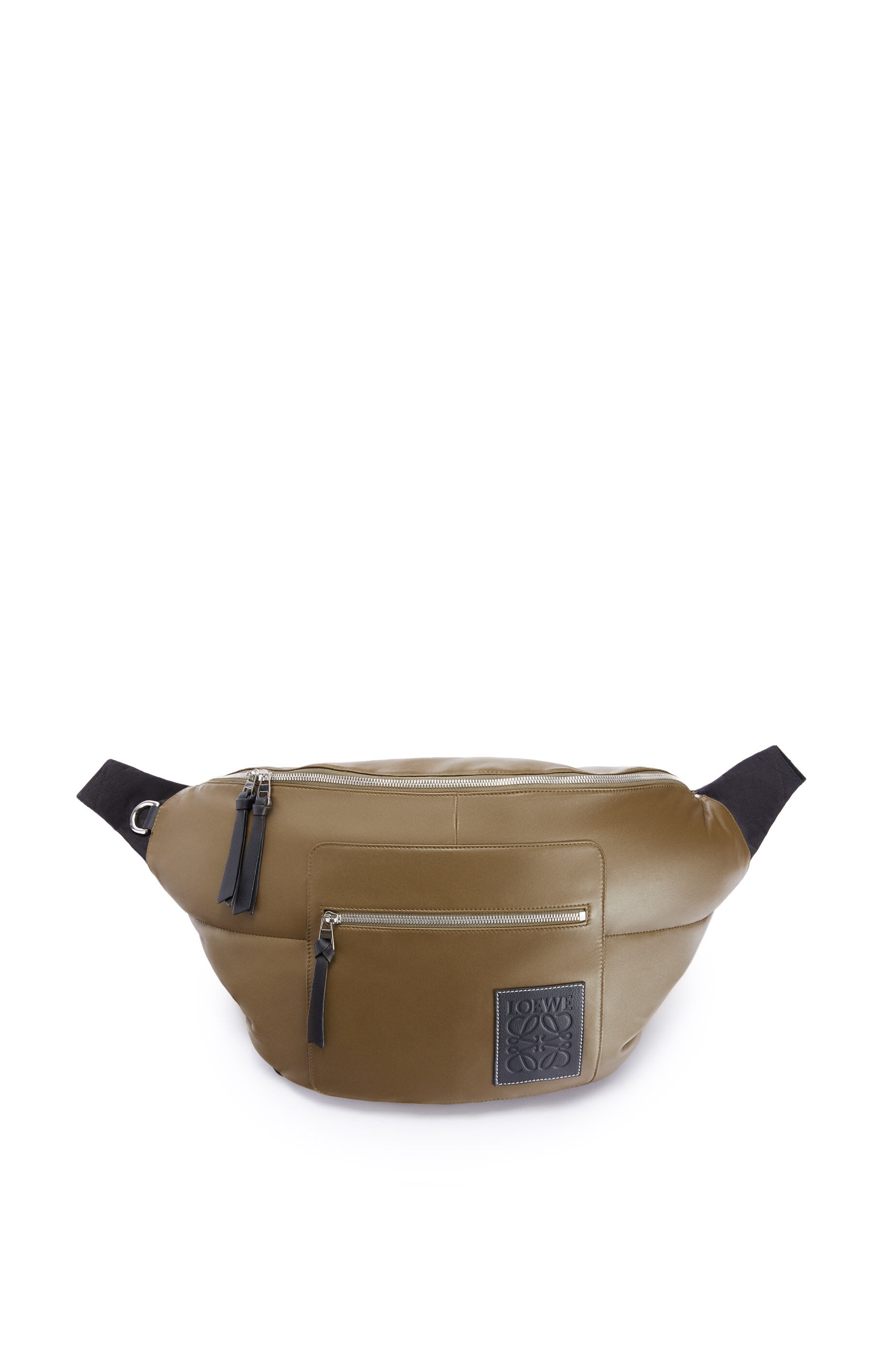 XL Puffy Bumbag in nappa lambskin - 1