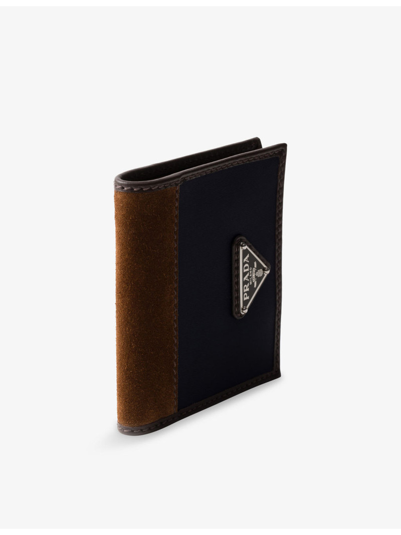 Prada Re Nylon And Leather Wallet outlook