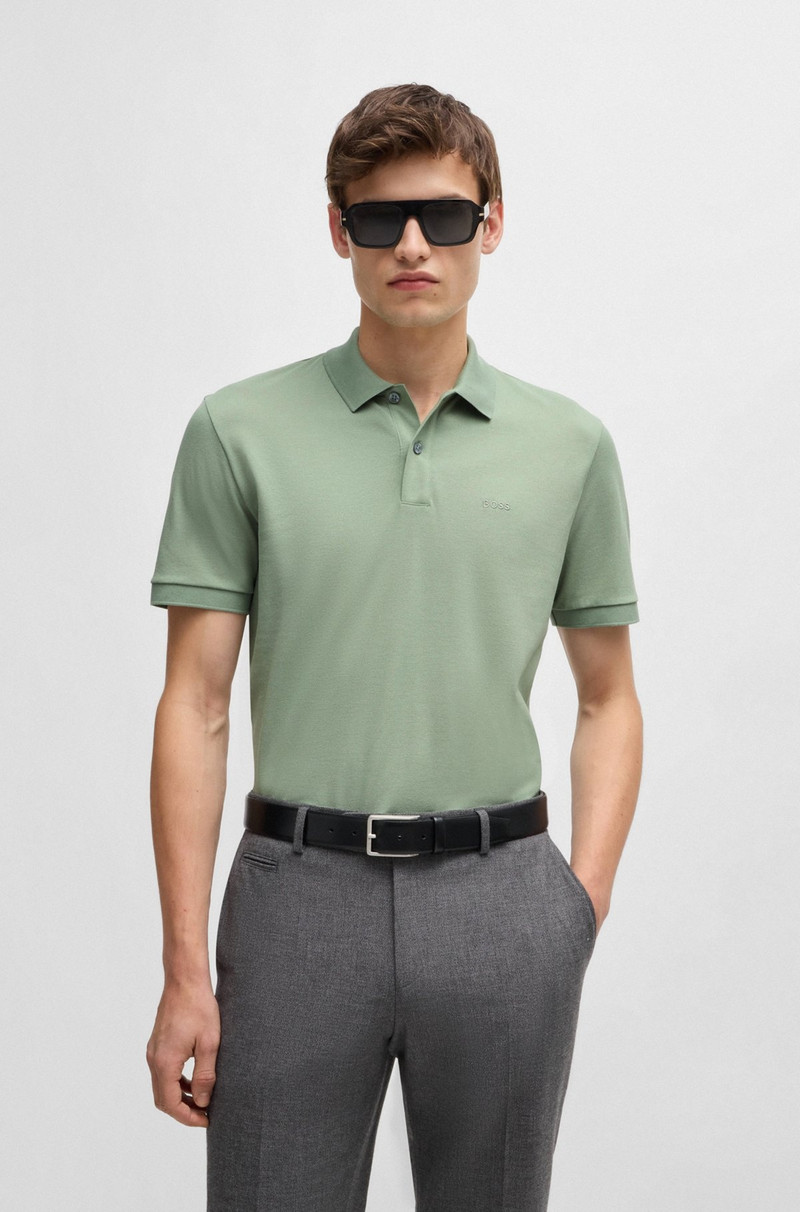 PALLAS REGULAR-FIT POLO는 EMBROIDERED LOGO와 COTTON에서 배송합니다 2