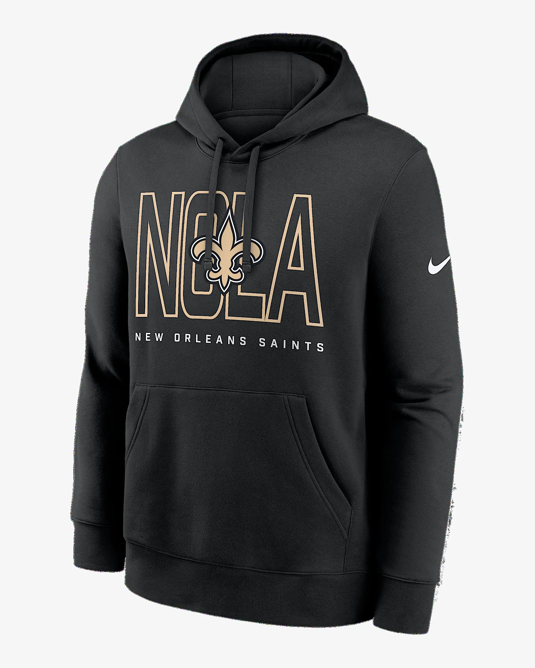 New Orleans Saints Busted Play Club Men's Nike NFL Pullover Hoodie - 1