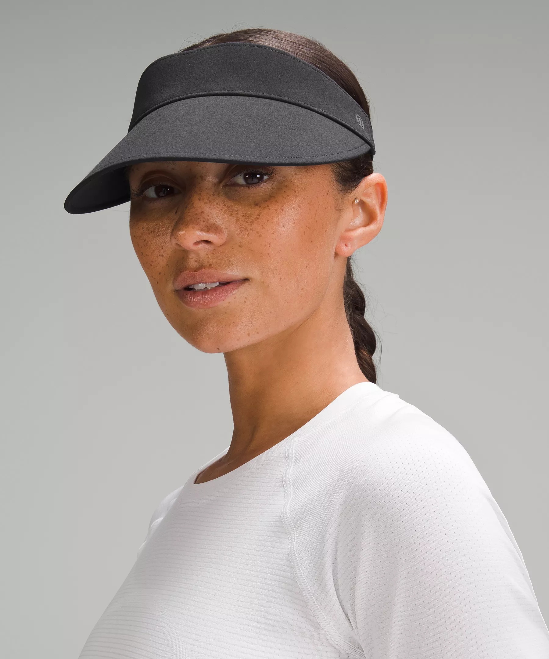 Women's Fast Paced Wide Band Running Visor - 2