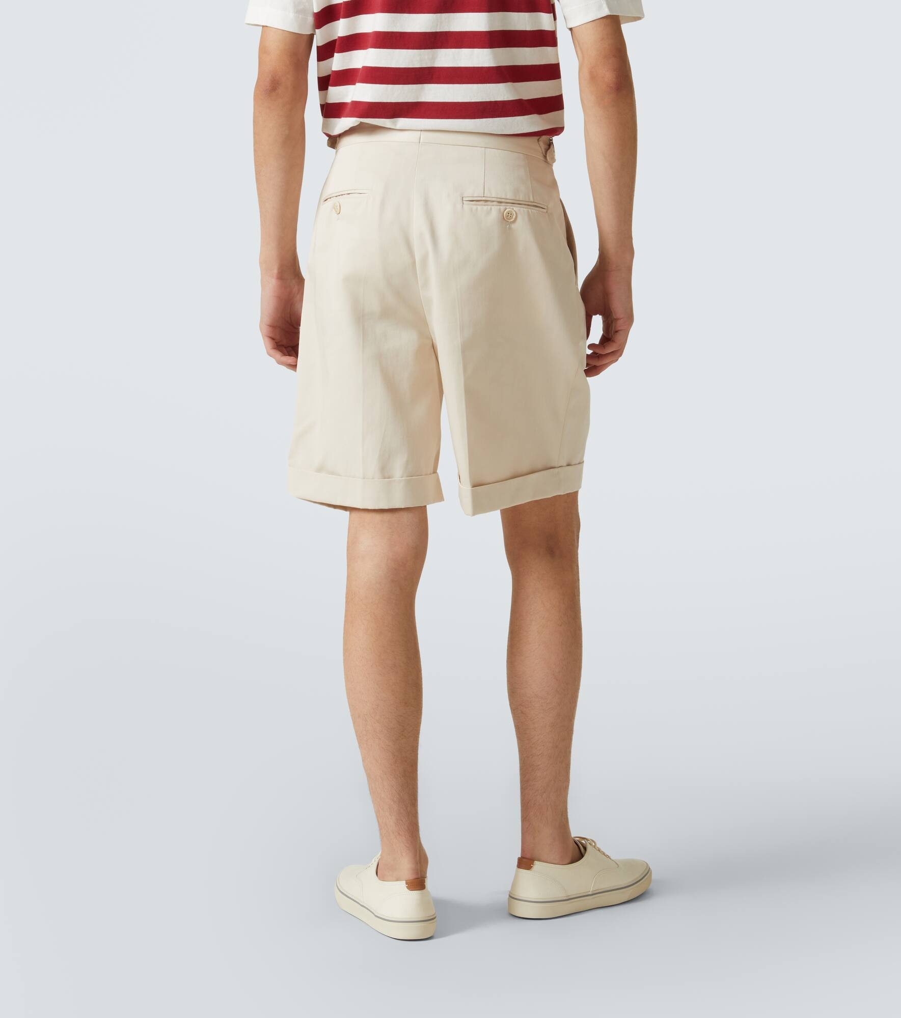 Cotton Bermuda shorts - 4