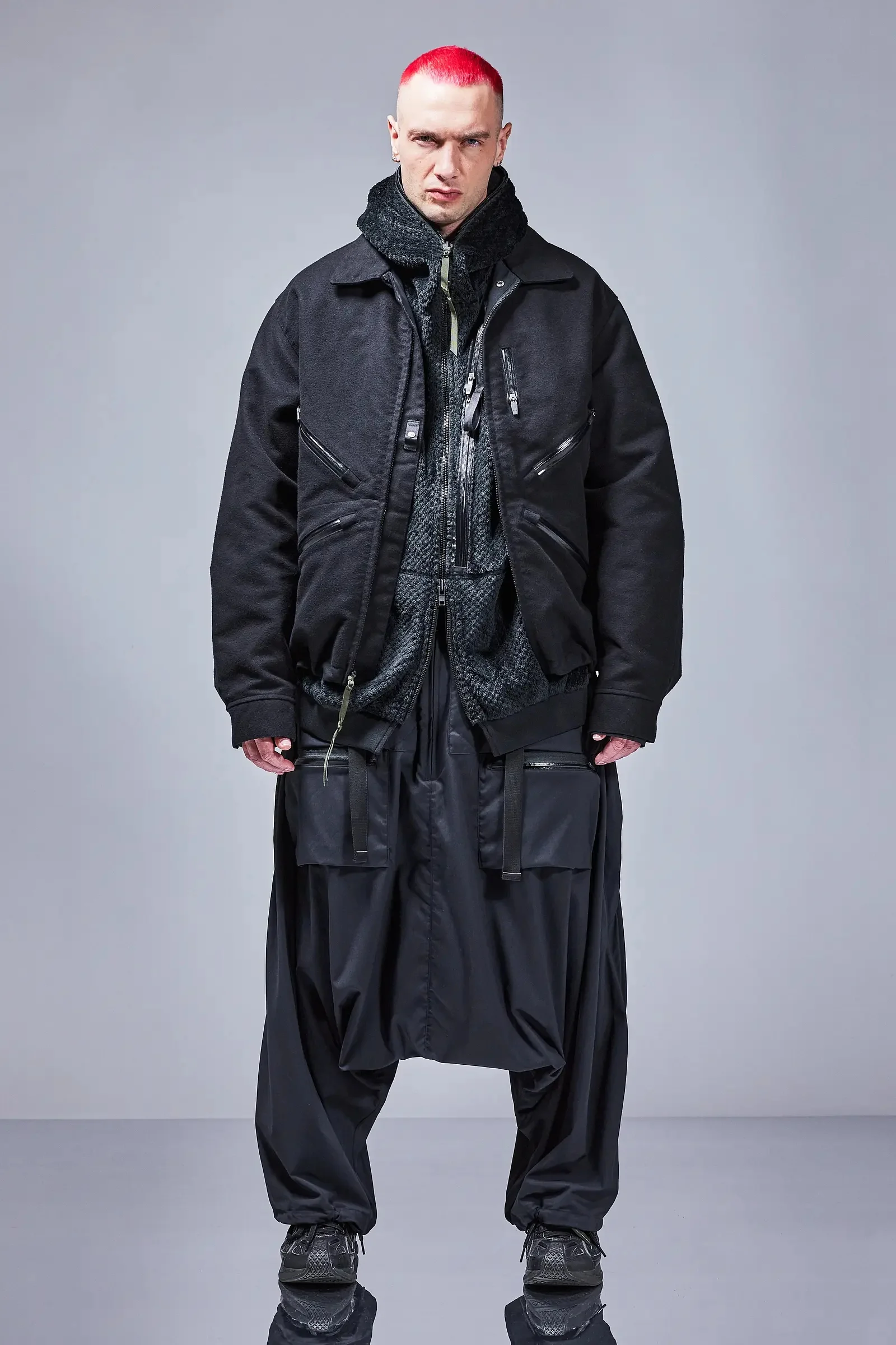 ACRONYM J72-AK black size S ジャケット カーディガン ACRONYM-J72-AK-BLACK-