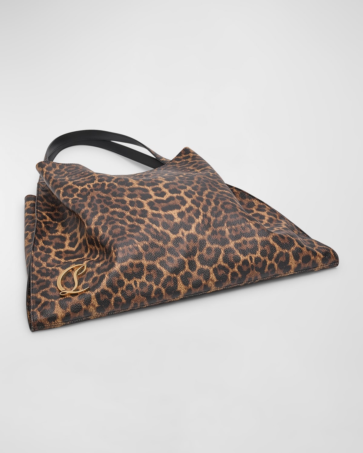 Le 54 Leopard-Print Leather Tote Bag - 7