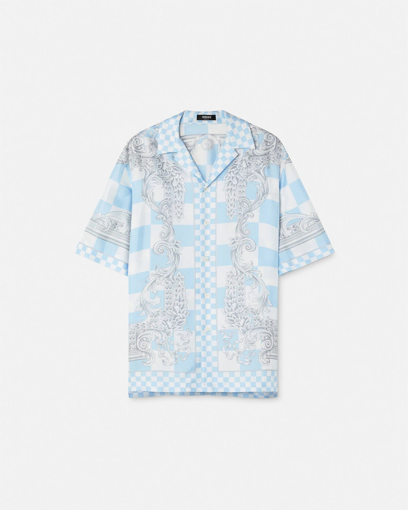 Medusa Contrasto Silk Shirt 1