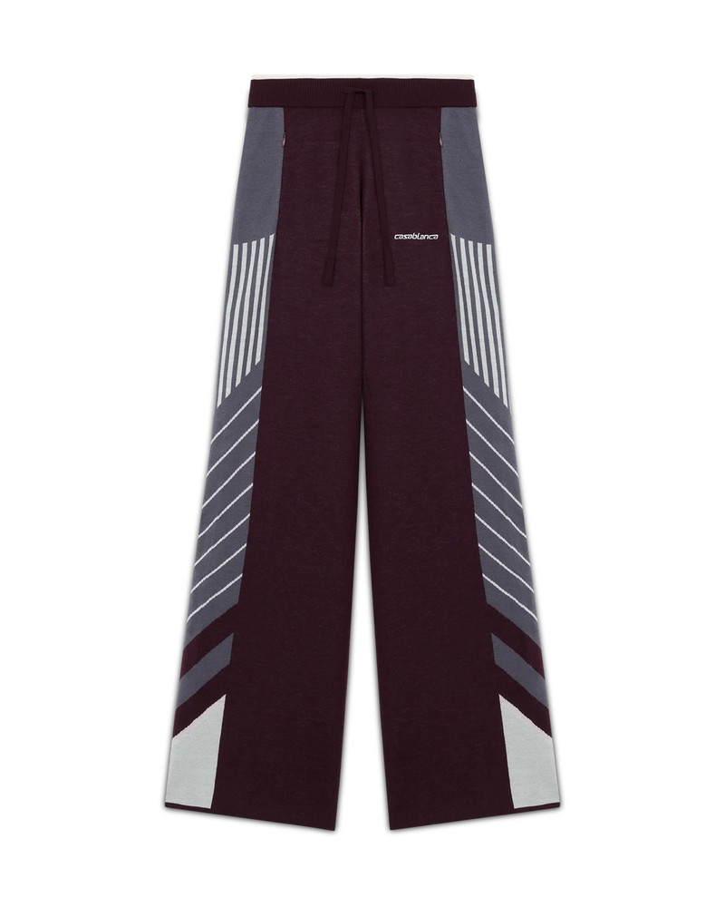 Diagonal Tennis Merino Trousers | Casablanca Paris 1