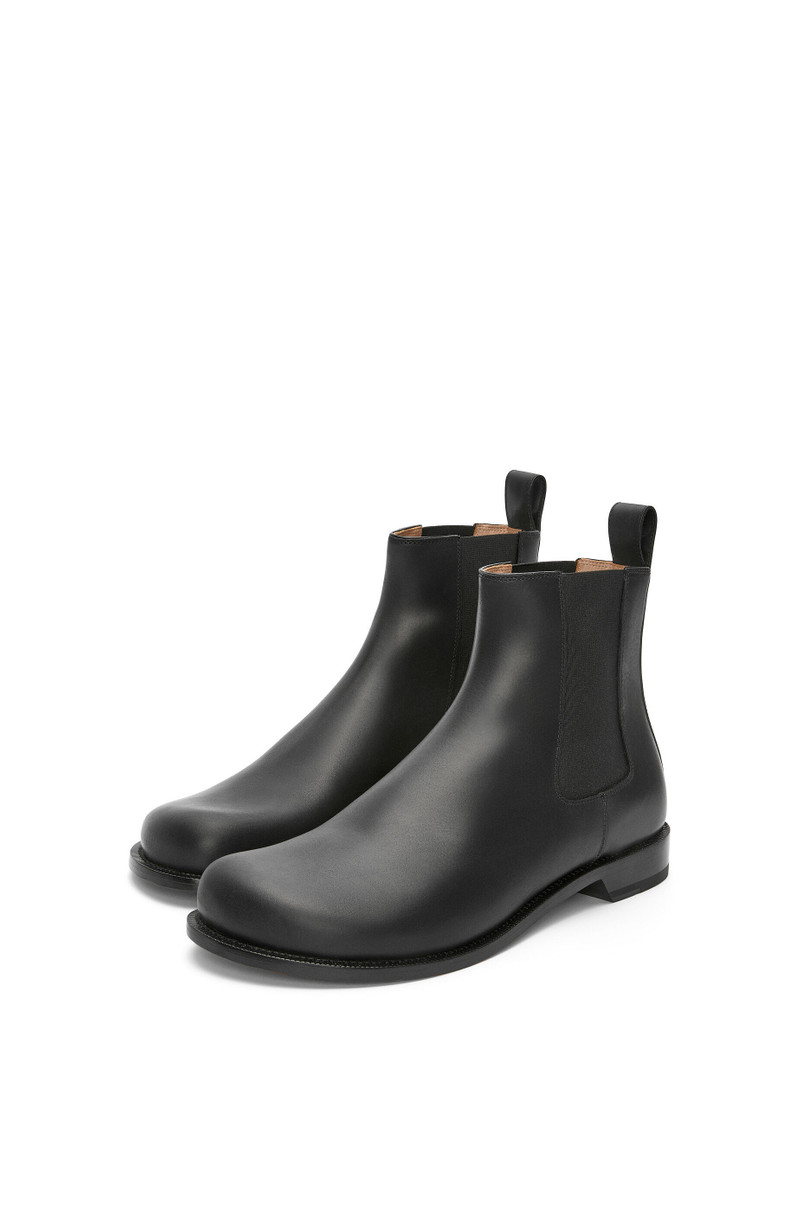Loewe Campo chelsea boot in waxed calfskin outlook