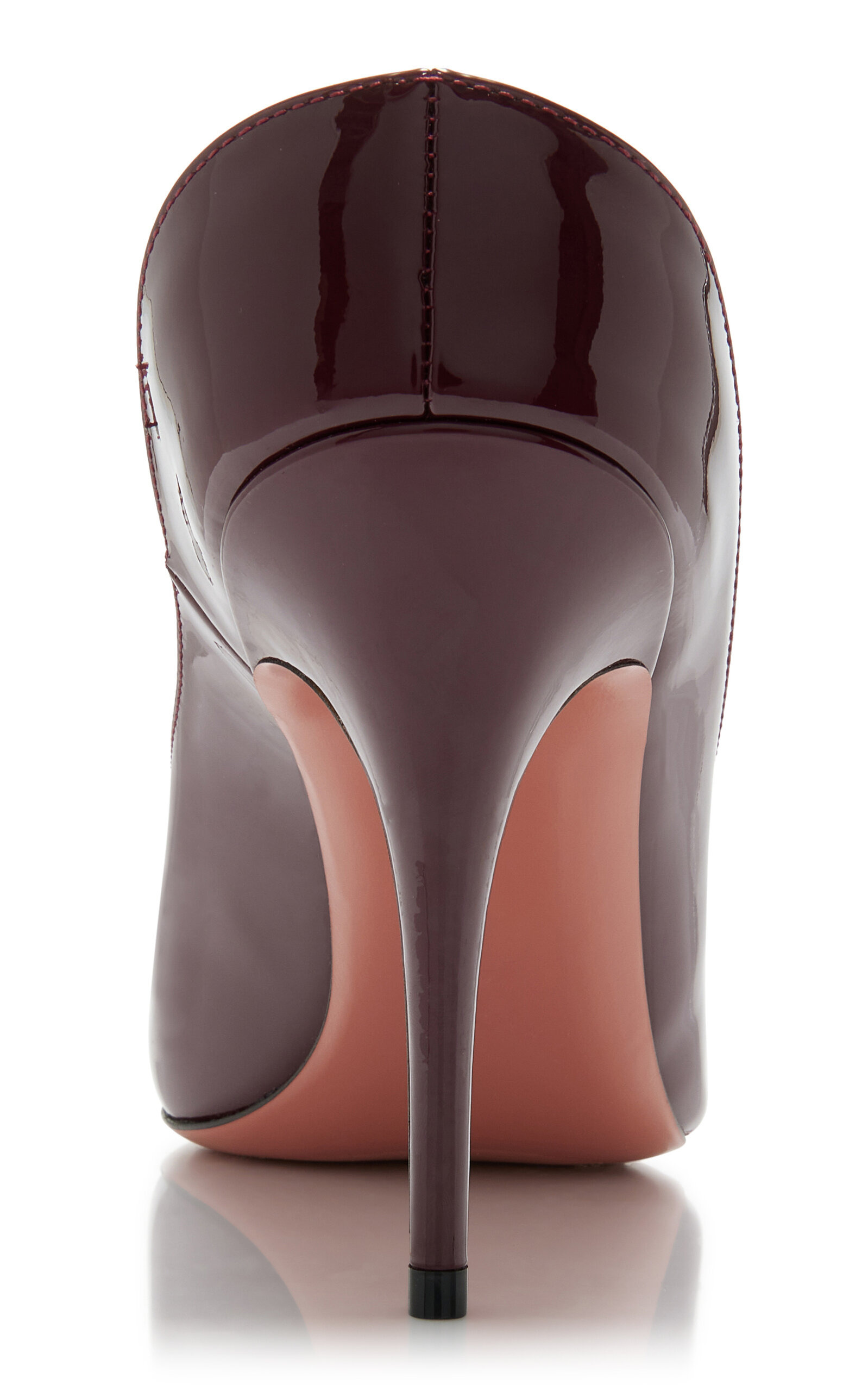 Anok Patent Leather Mules burgundy - 6