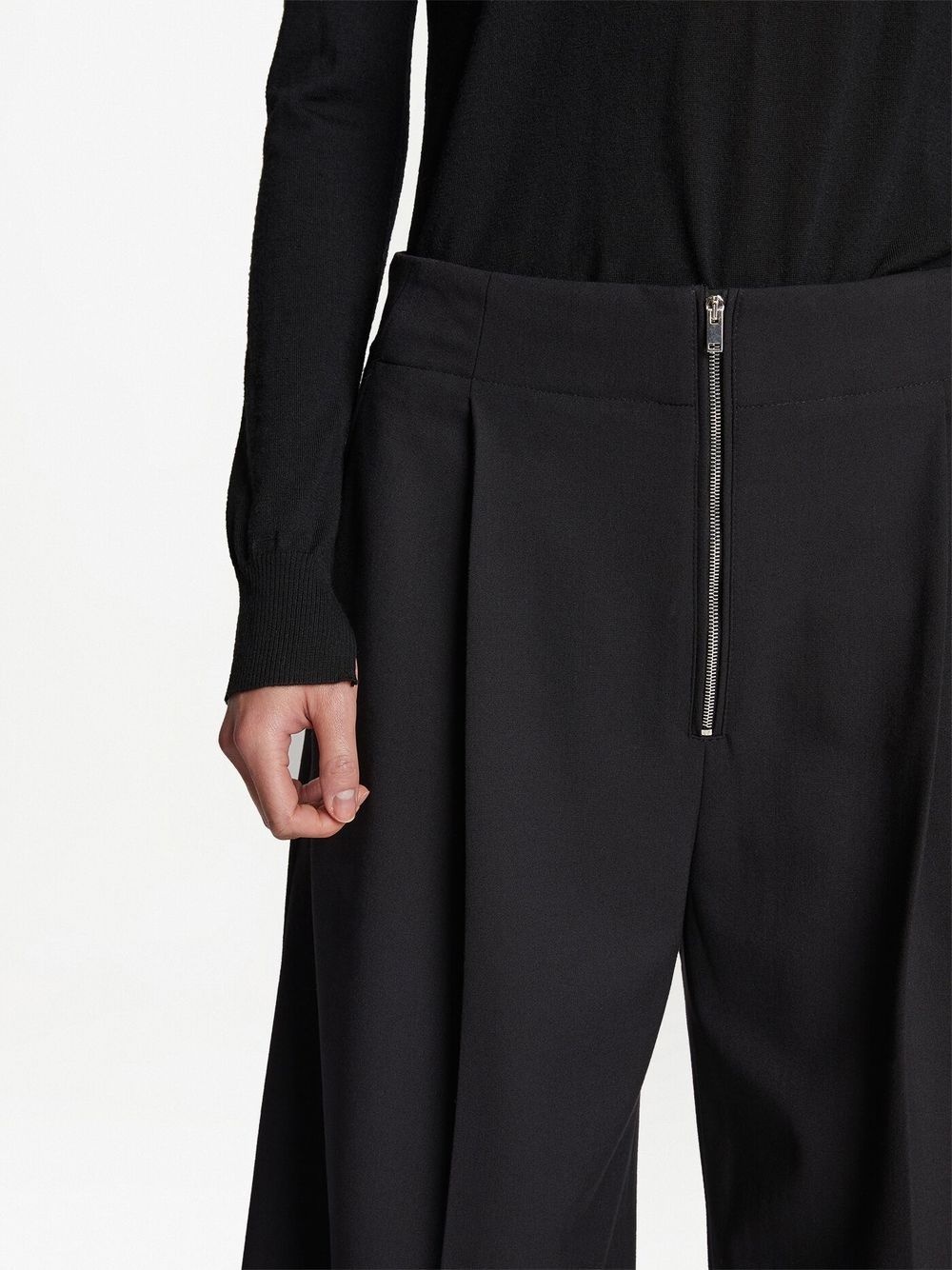 pleat-detail palazzo pants - 5