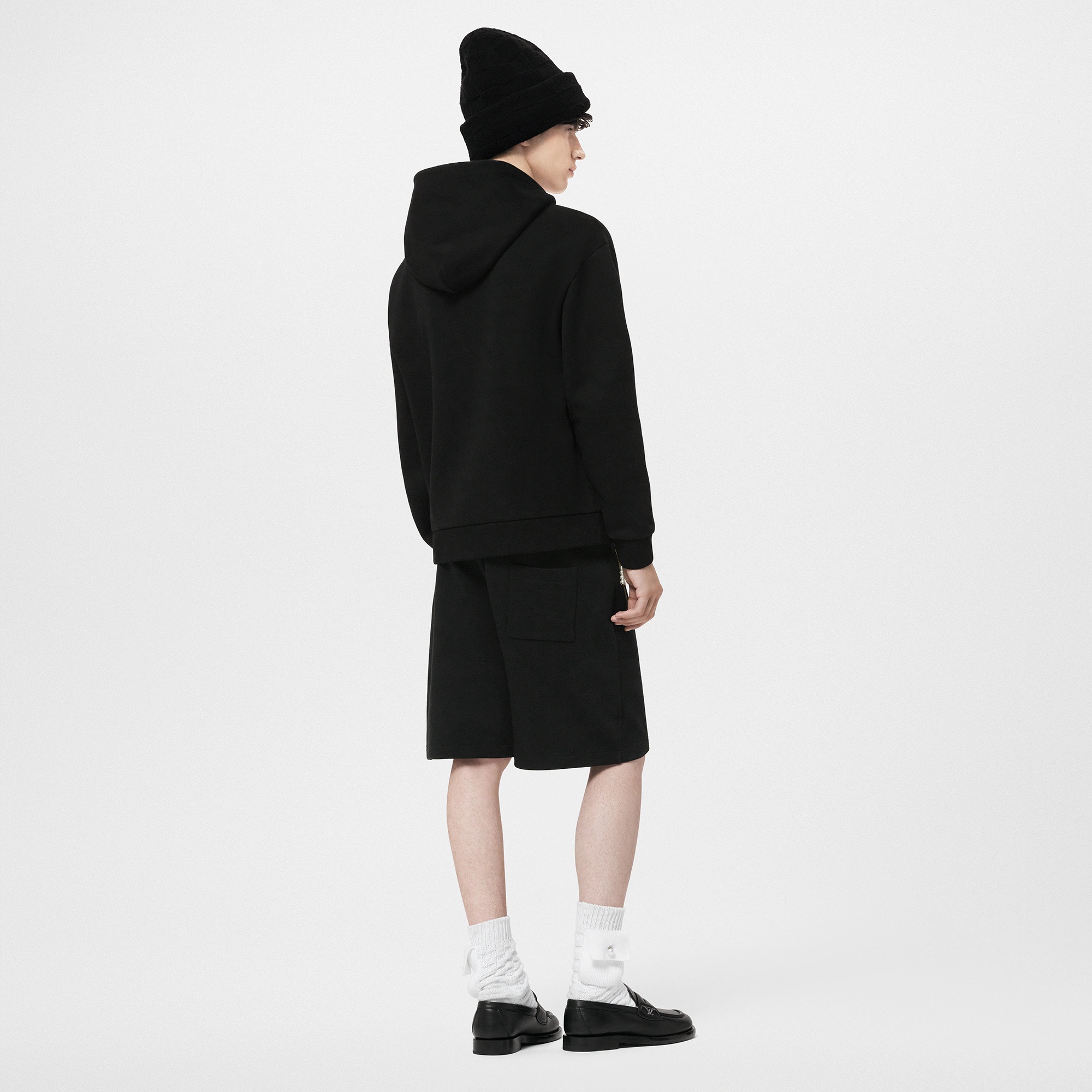 Embroidered Jersey Zip Through Hoodie - 3