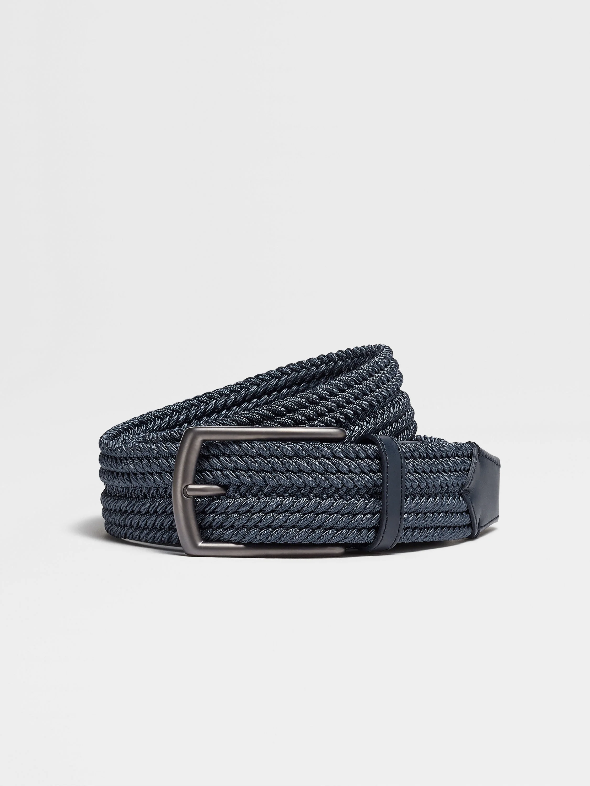BLUE RAYON BELT - 1