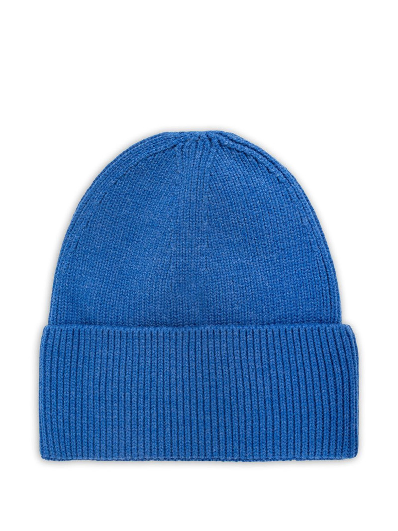 VERSACE JEANS COUTURE ribbed logo-patch hat outlook