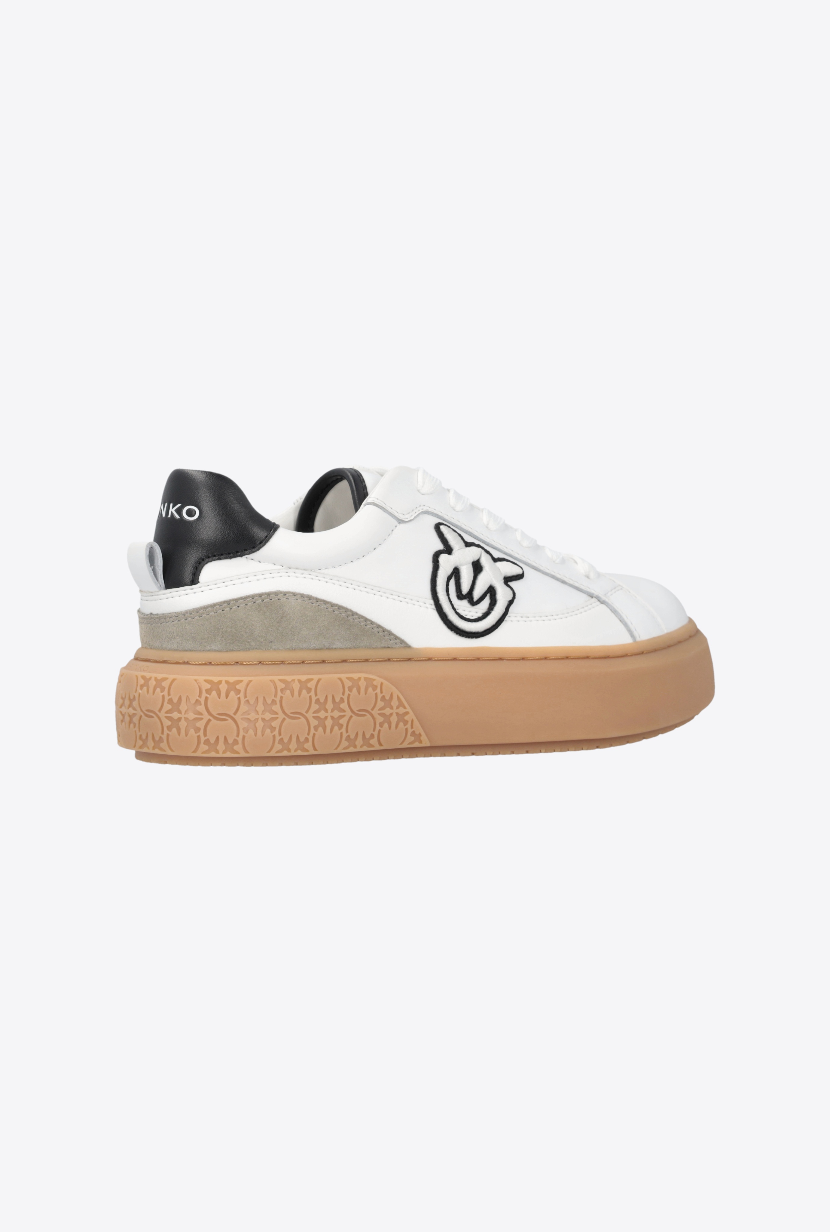 LEATHER PLATFORM SNEAKERS - 3