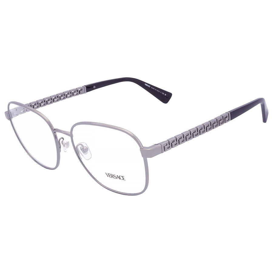 Versace Demo Square Men's Eyeglasses VE1290 1001 56 - 4