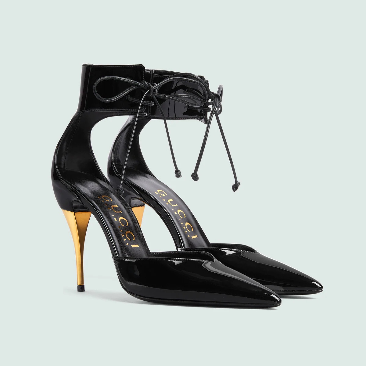 Women's high heel patent pump - 2