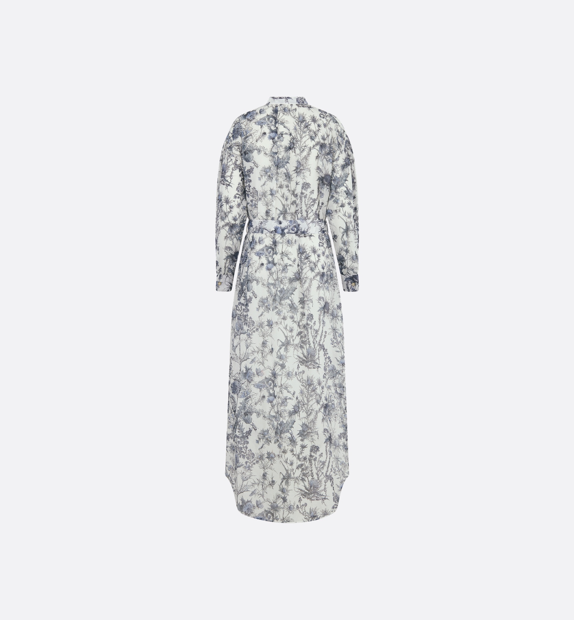 Belted Mid-Length Dress - 2