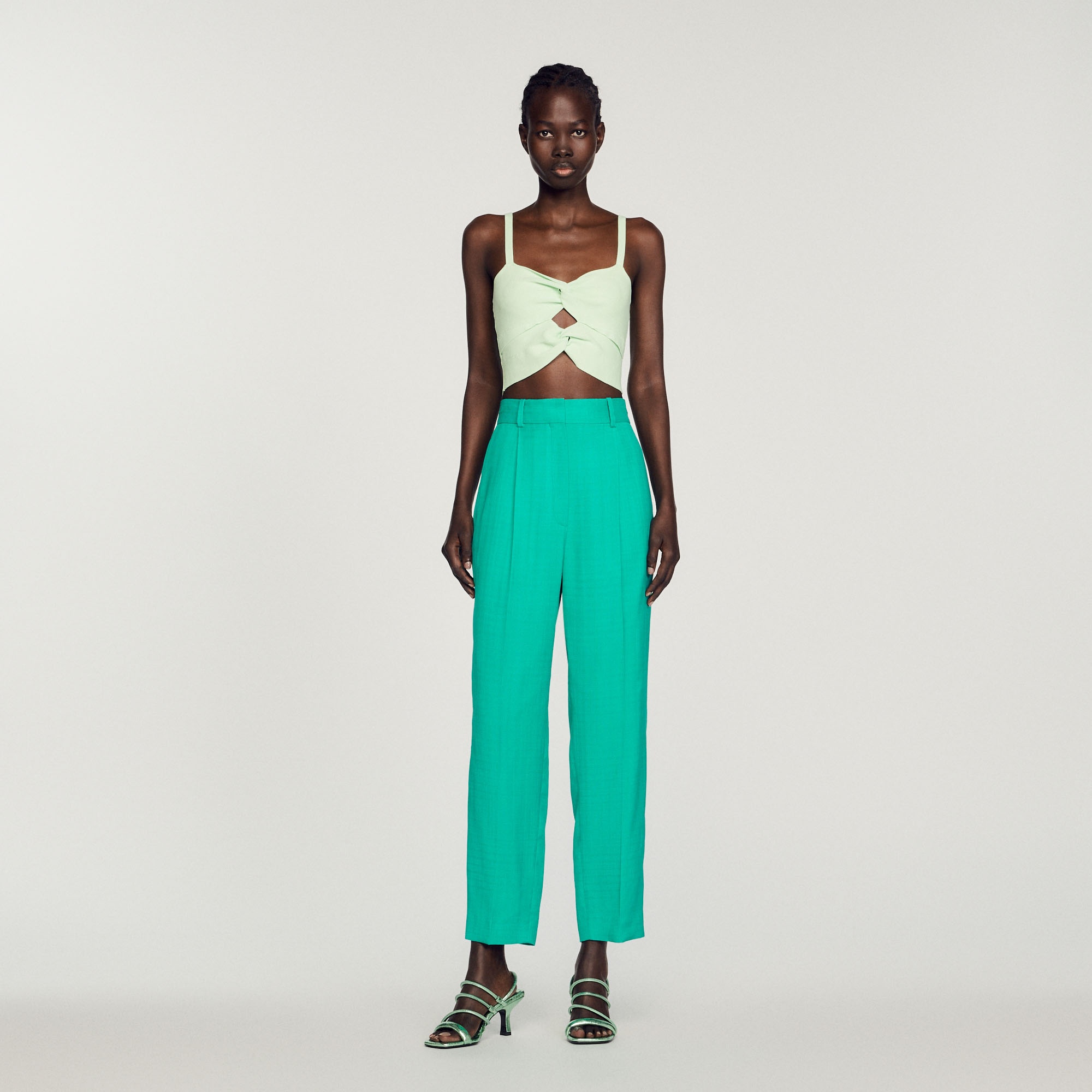 Straight-leg pants - 3