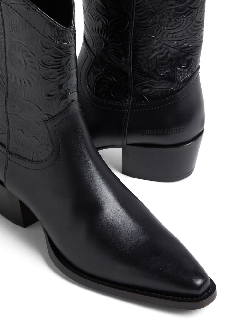 leather boots - 4