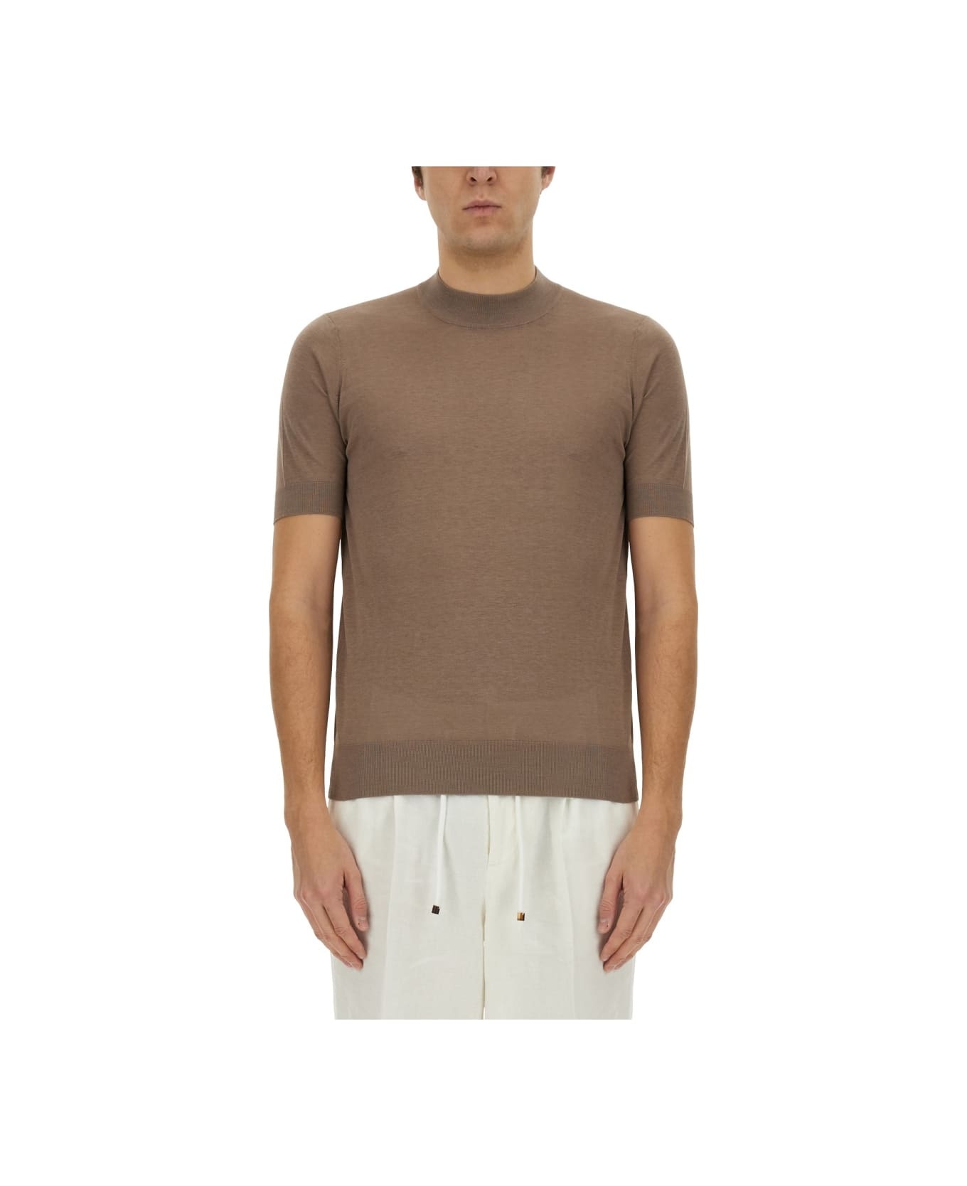 Knitted T-shirt - 1