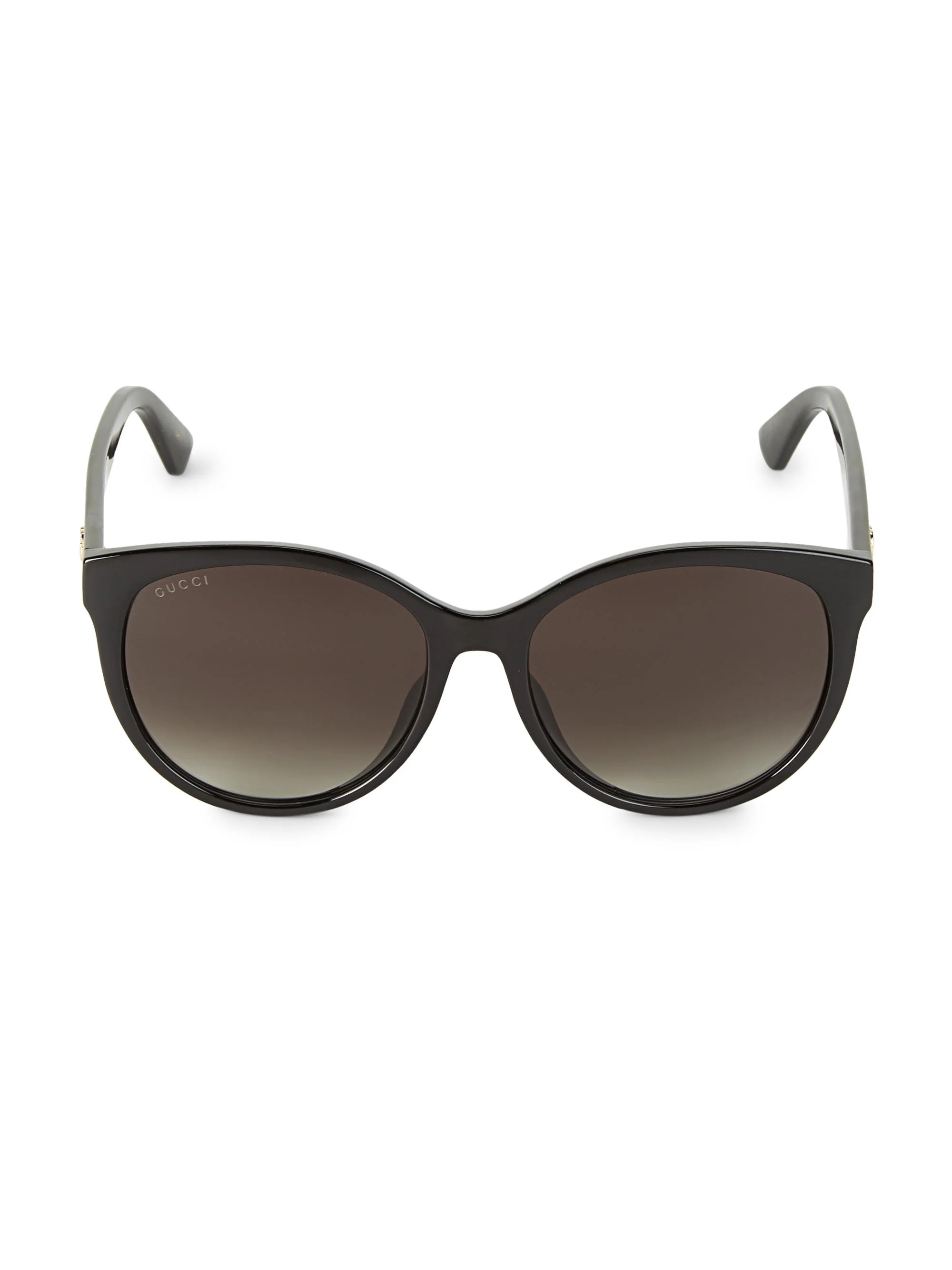 Women's 56MM Cat-Eye Sunglasses - Black - 1