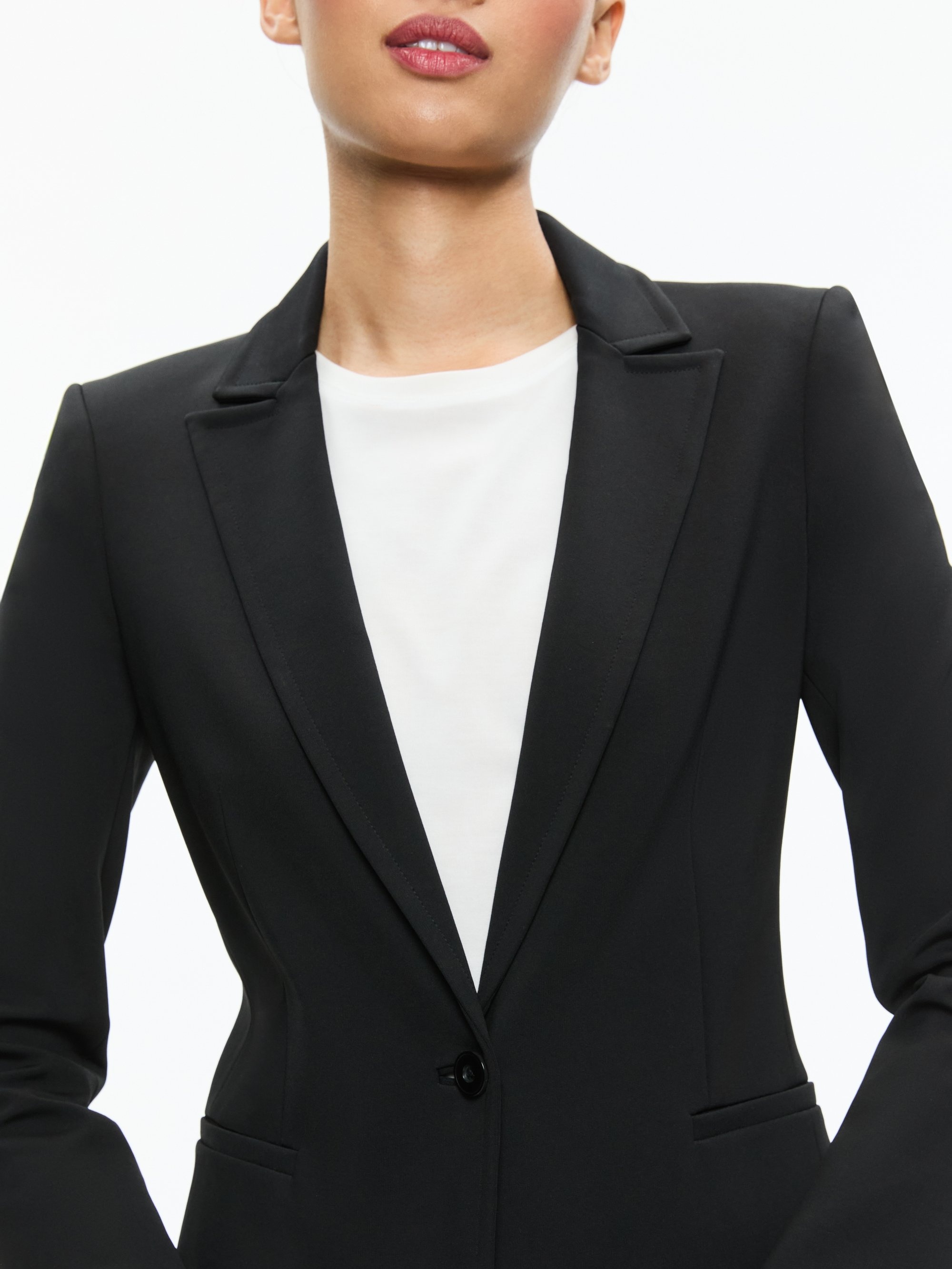 BREANN LONG FITTED BLAZER - 3