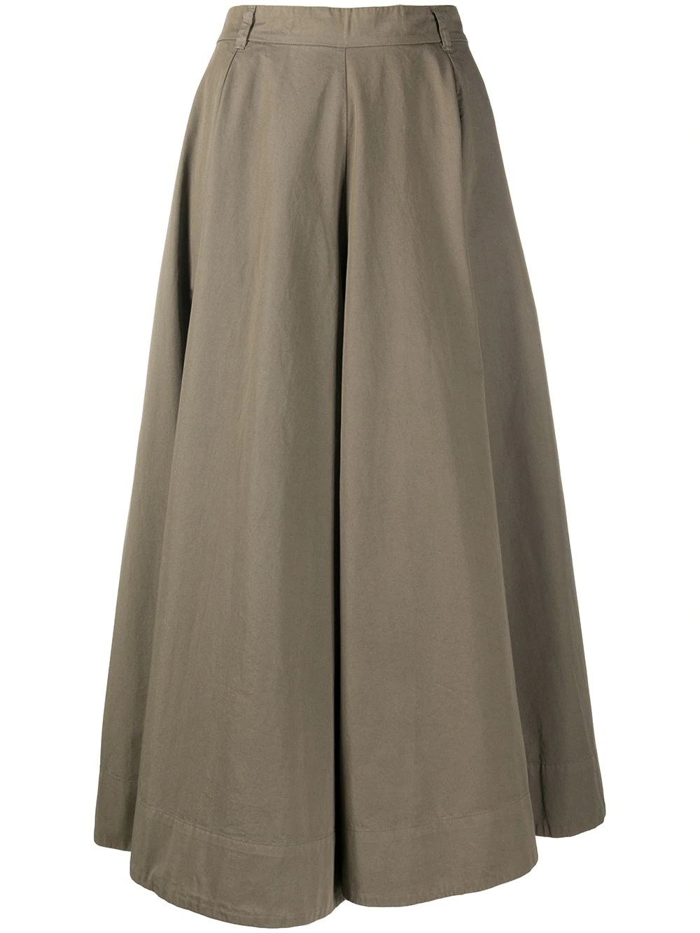 high-waist full skirt - 1