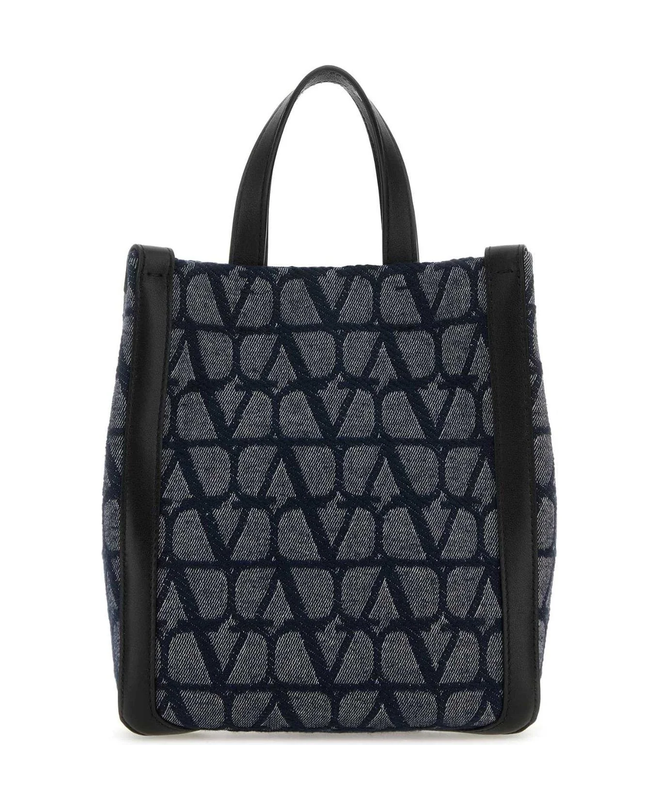 All-over Logo Patterned Top Handle Bag - 1