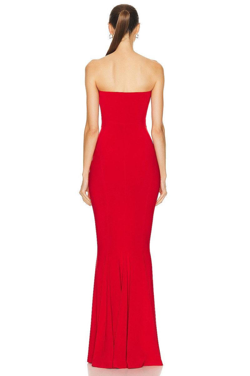 NORMA KAMALI Strapless Fishtail Gown outlook
